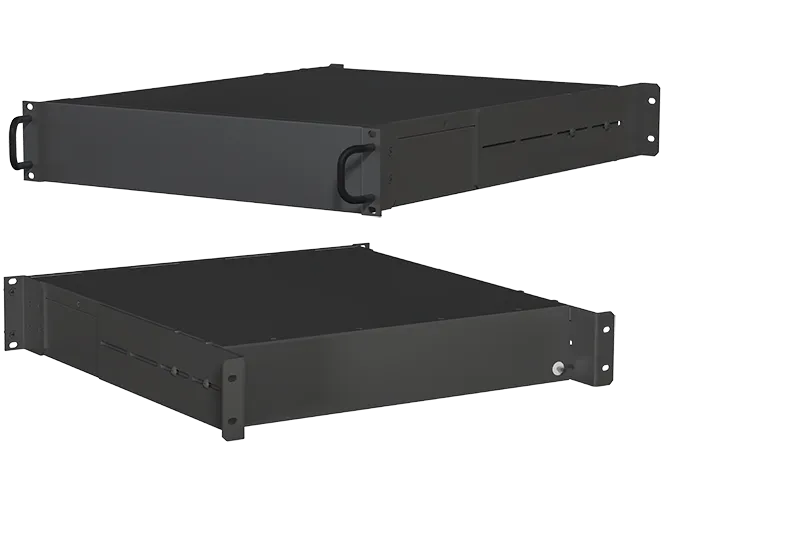 2U baseline reference rack mount chassis design from over a dozen 2U options